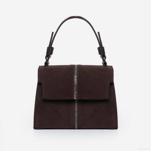 Сумка українського бренду ТМ  "Lucherino" стане хорошим придбанням не на один рік.  Невелика жіноча сумочка виготовлена з високоякісного шкірзамінника та якісної надійної фурнітури в кольорі - нікель. Одне відділення з однією кишенею на застібці.